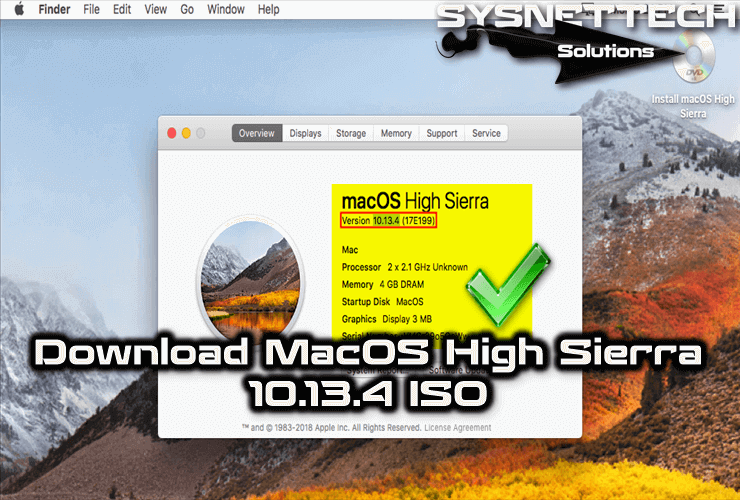 Download macos high sierra iso windows